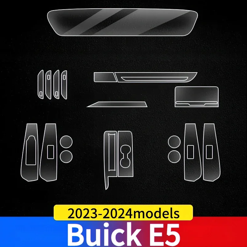 For Buick E5 23-24models Dashboard Multimedia GPS Console Navigation Transparent Anti-Scratch Protection Film Modification