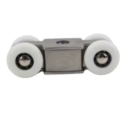 4 wheels Stainless steel pulley runner for kitchen bathroom glass wood slide door crane pulley moving door crane rail pulley