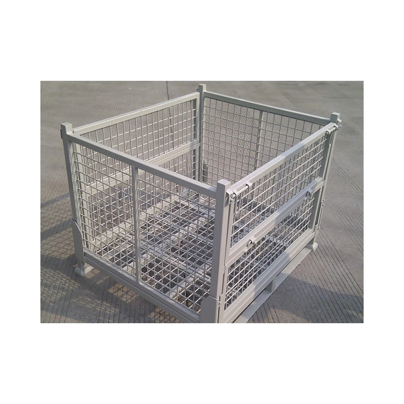 Equipement-de-stockage-logistique-d'entrepot-en-gros-cage-en-fil-metallique