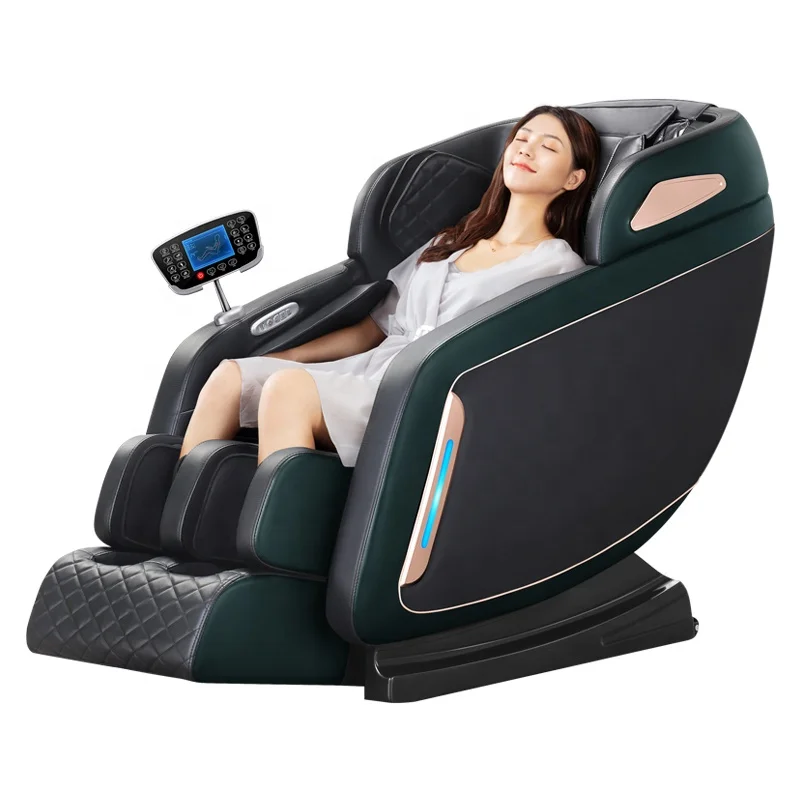 Leercon Best OEM Full Body 3d Zero Gravity Shiatsu S L Track Wellness Foot Roller Reclining Heating Massage Chair 4D