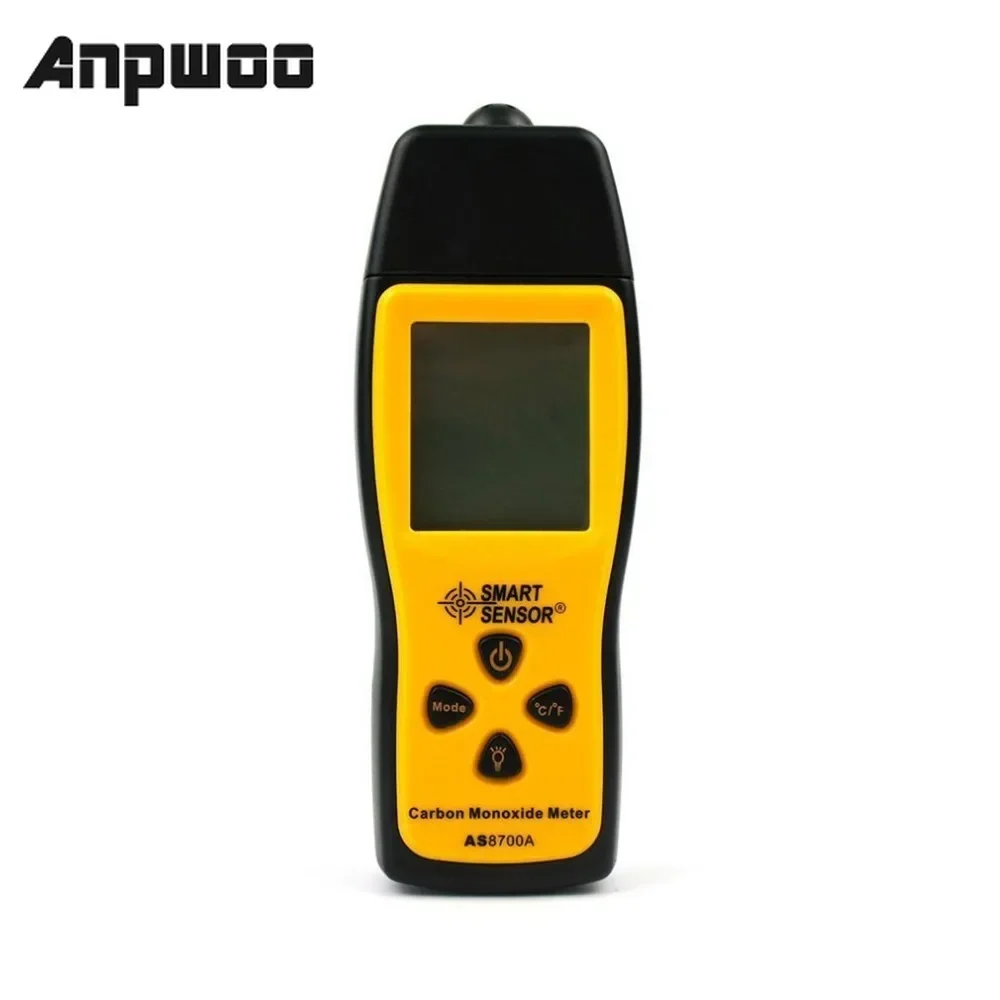 Handheld Carbon Monoxide Meter Portable CO Gas leak Detector Gas Analyzer High Precision detector de gas Monitor tester 1000ppm