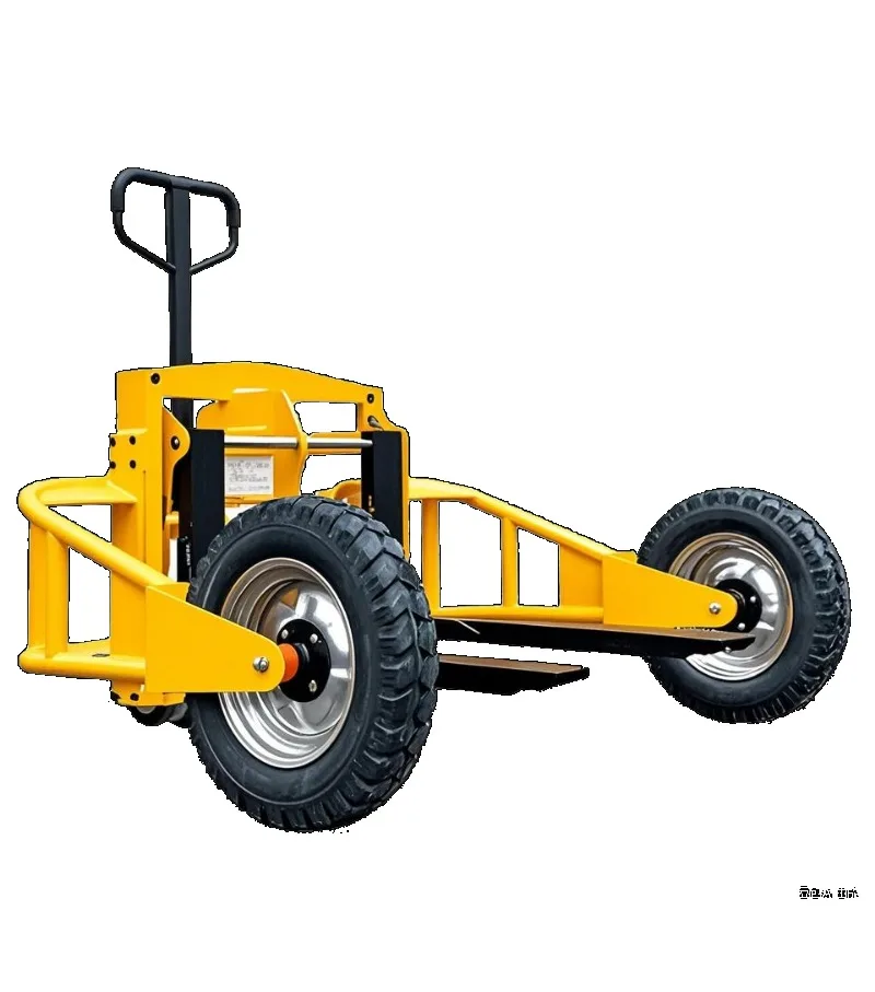 Durable 500kg 1000kg Hand Pallet Truck with Reinforced Hydraulic Spring for Uneven Ground Use