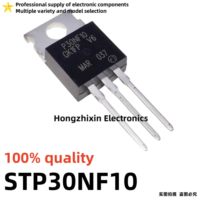 

10 шт. 100% качество STP30NF10 полевой транзистор TO-220 P30NF10 35A100V встроенный МОП-транзистор