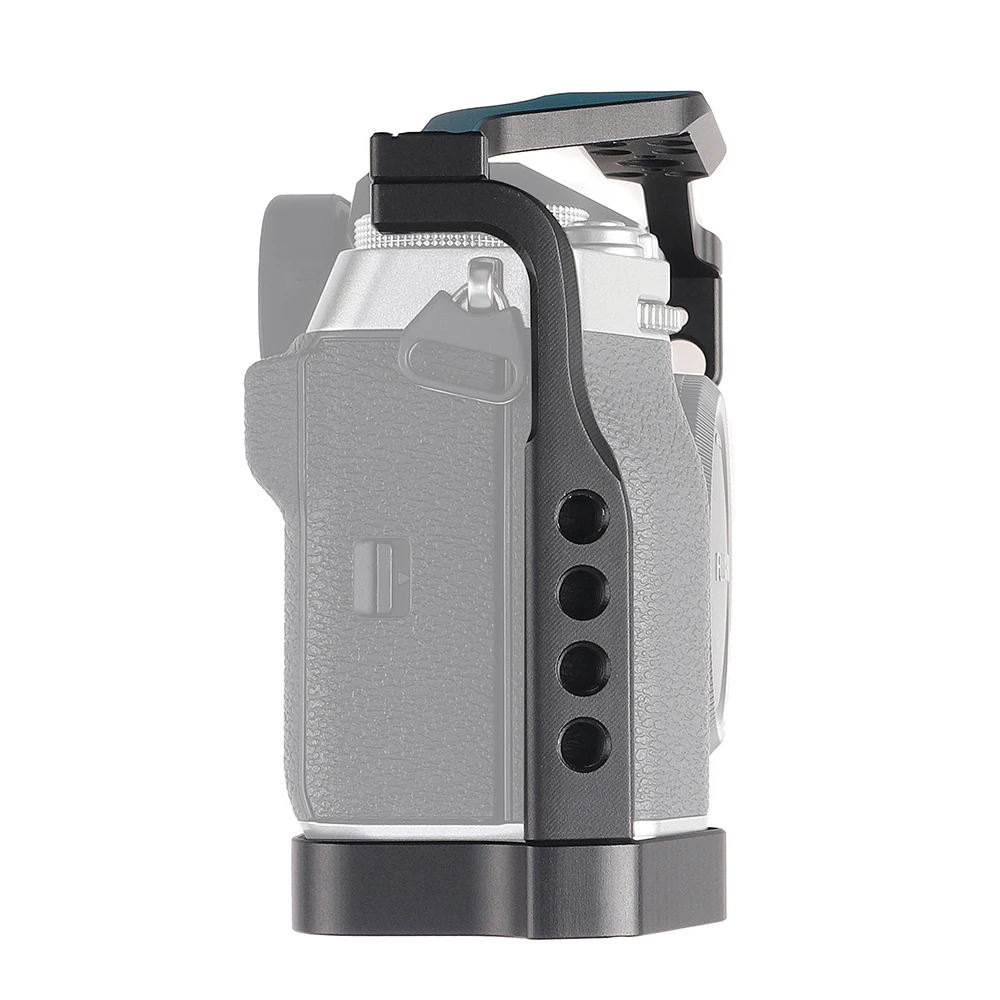 Camera Cage Kit Aluminium For Fuji X-T5 Photography Expansion Frame X-T5 Vertical Shooting L-shaped Plate Camera Accessories