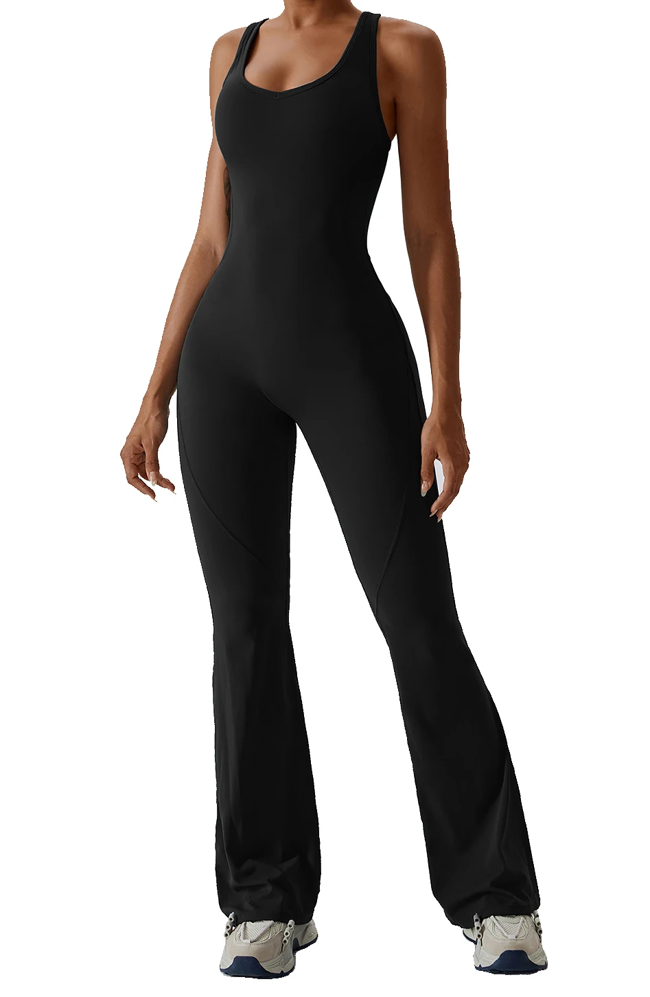 

Women Workout Seamless Jumpsuit for Women's Gym Yoga Bodycon One Piece Sexy Backless Leggings Sports Legging Pants Romper Set