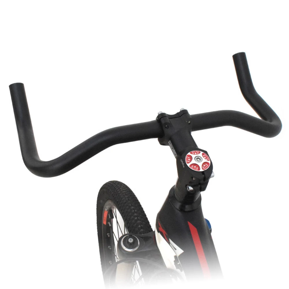 Bullhorn Handlebar for MTB Fixed Gear Road Bike 25.4mm 390mm Aluminum Handlebar for Outdoor Camping Supplies view 5