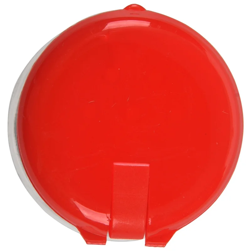 HGHO 96 قطعة من البلاستيك التوابل والملح والفلفل الهزازات وعاء التوابل وعاء الشواء والبهارات وزجاجات صندوق حاوية إبريق زجاجي (أحمر) #3