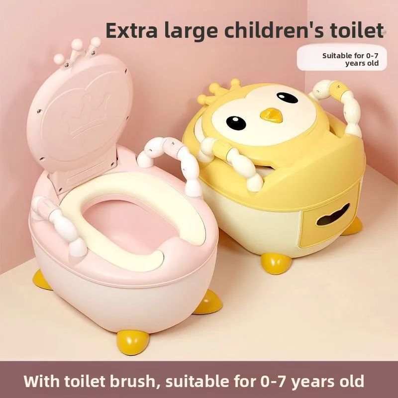 子供用トイレトレーニング便座、男の子と女の子のための幼児用おまる、屋内幼児トレーニング用小便器とおまる