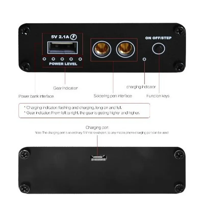 Portable Mini 18650 Lithium Battery Spot Welder Handheld Power Bank Type DIY Kit Touch Welding Machine for Home Repair Tool