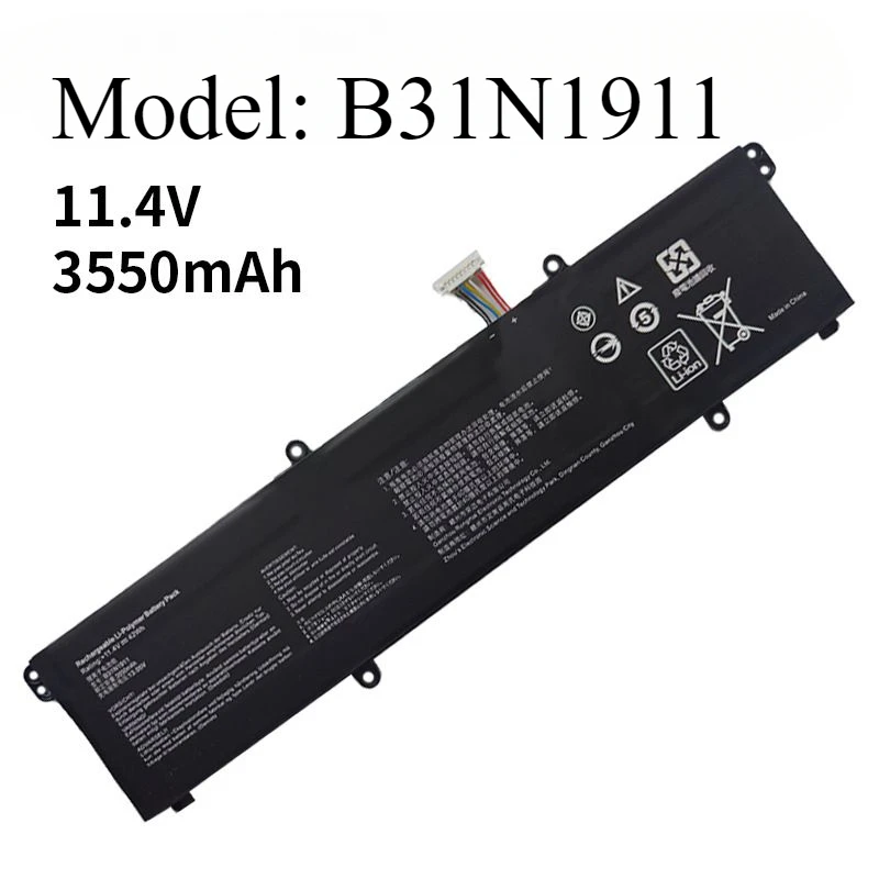 Suitable for ASUS B31N1911 C31N1911 V4050F ADOL14FQC/14EQ/EA Notebook Battery B31N1911  11.4V