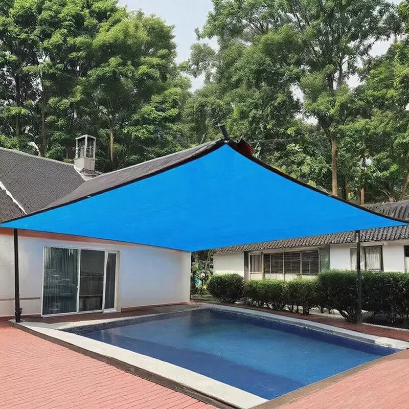

12 PIN Outdoor garden sunshade net, terrace sunshade, camping sunshade net, UV protection, HDPE sunscreen fabric, sunshade ﻿