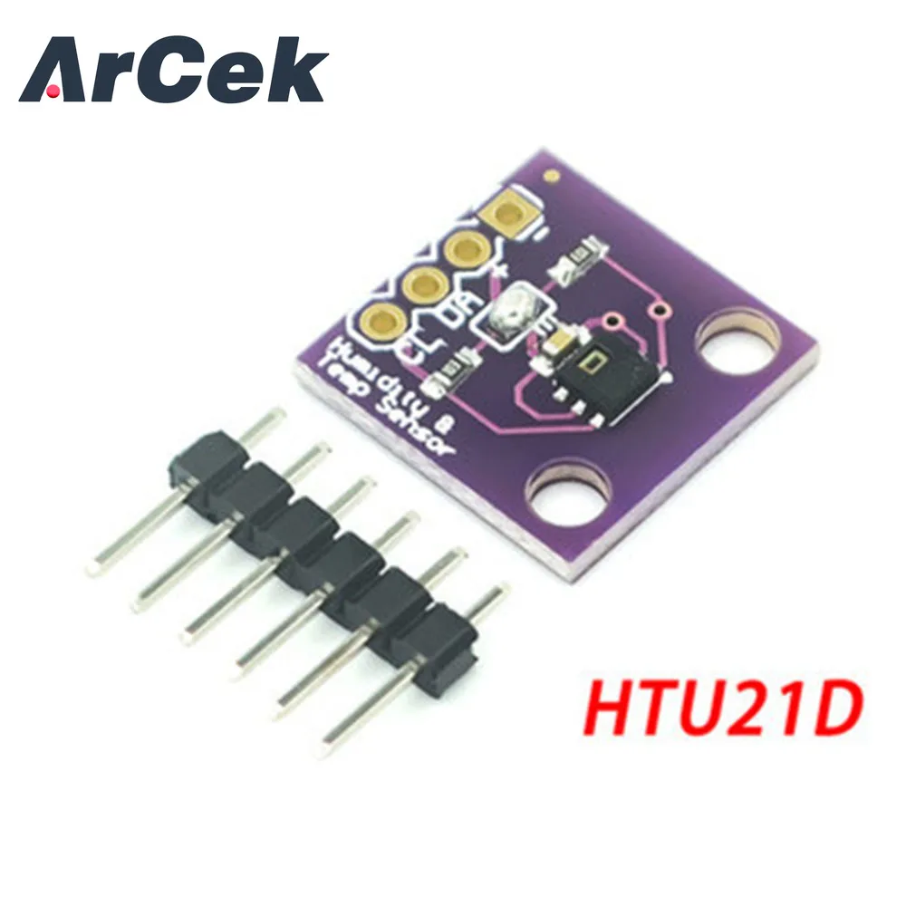 HDC1080 Si7021 SHT20 HTU21D Module Low Power, GY-213V-HDC1080 High Accuracy Digital Humidity Sensor with Temperature Sensor