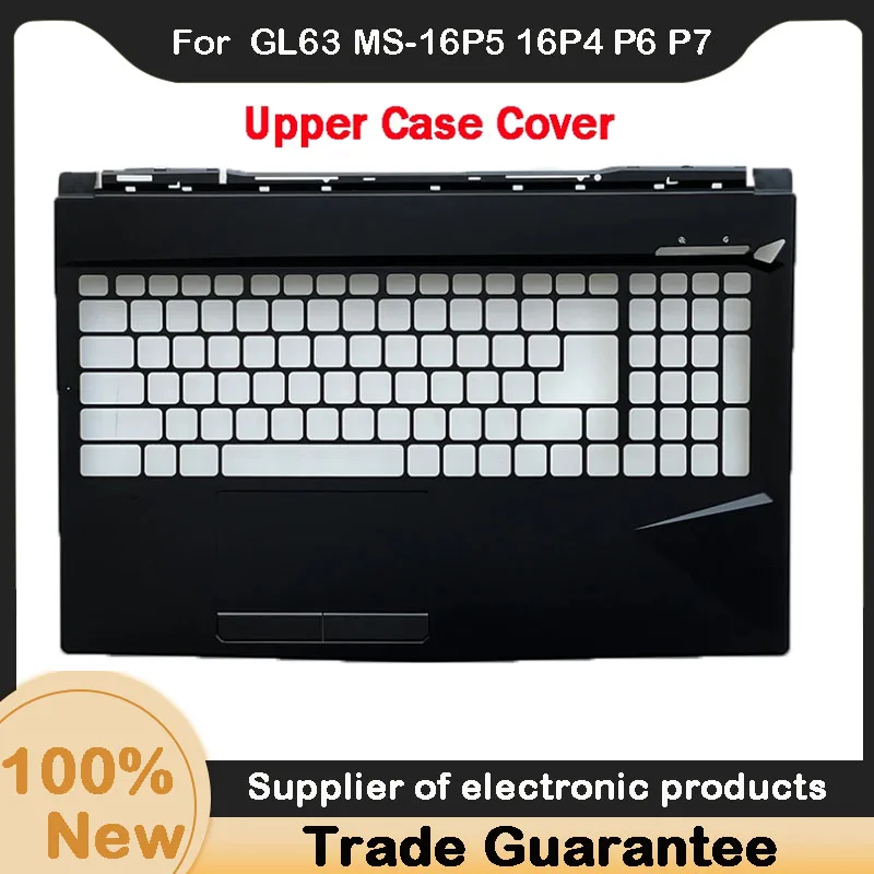Imagem -01 - Superior c Shell Palmrest Novo para Msi Gl63 Ms16p5 16p4 p6 p7 Case superior c shell palmrest novo para msi gl63 ms16p5 16p4 p6 p7 case 01