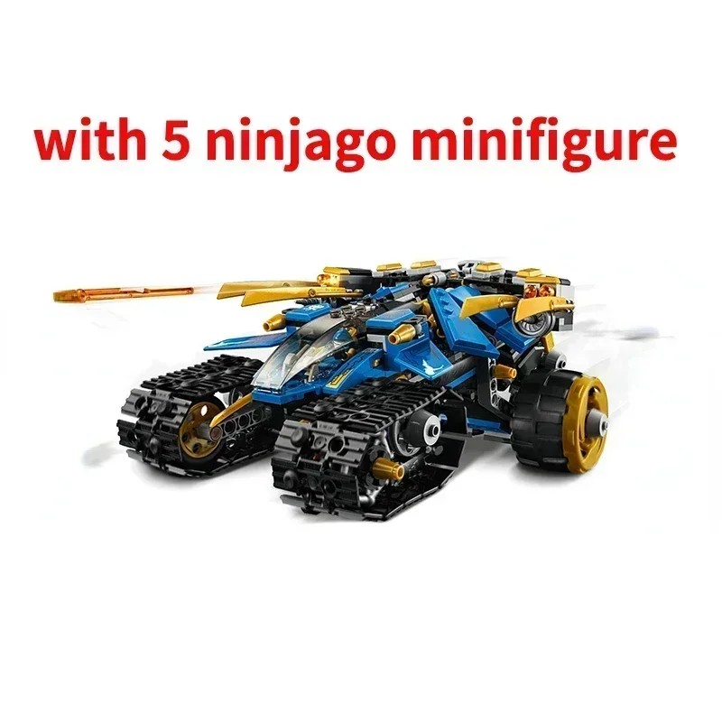 610pcs Thunder Raider Compatible 71699 Building Blocks Bricks Model Toys for children Christmas Toys Gift For Children