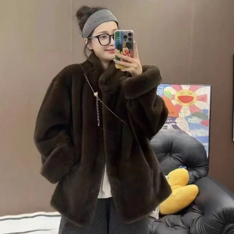 

Женская куртка, модное толстое теплое пальто, осенне-зимнее женское шикарное уличное универсальное верхнее белье, топы