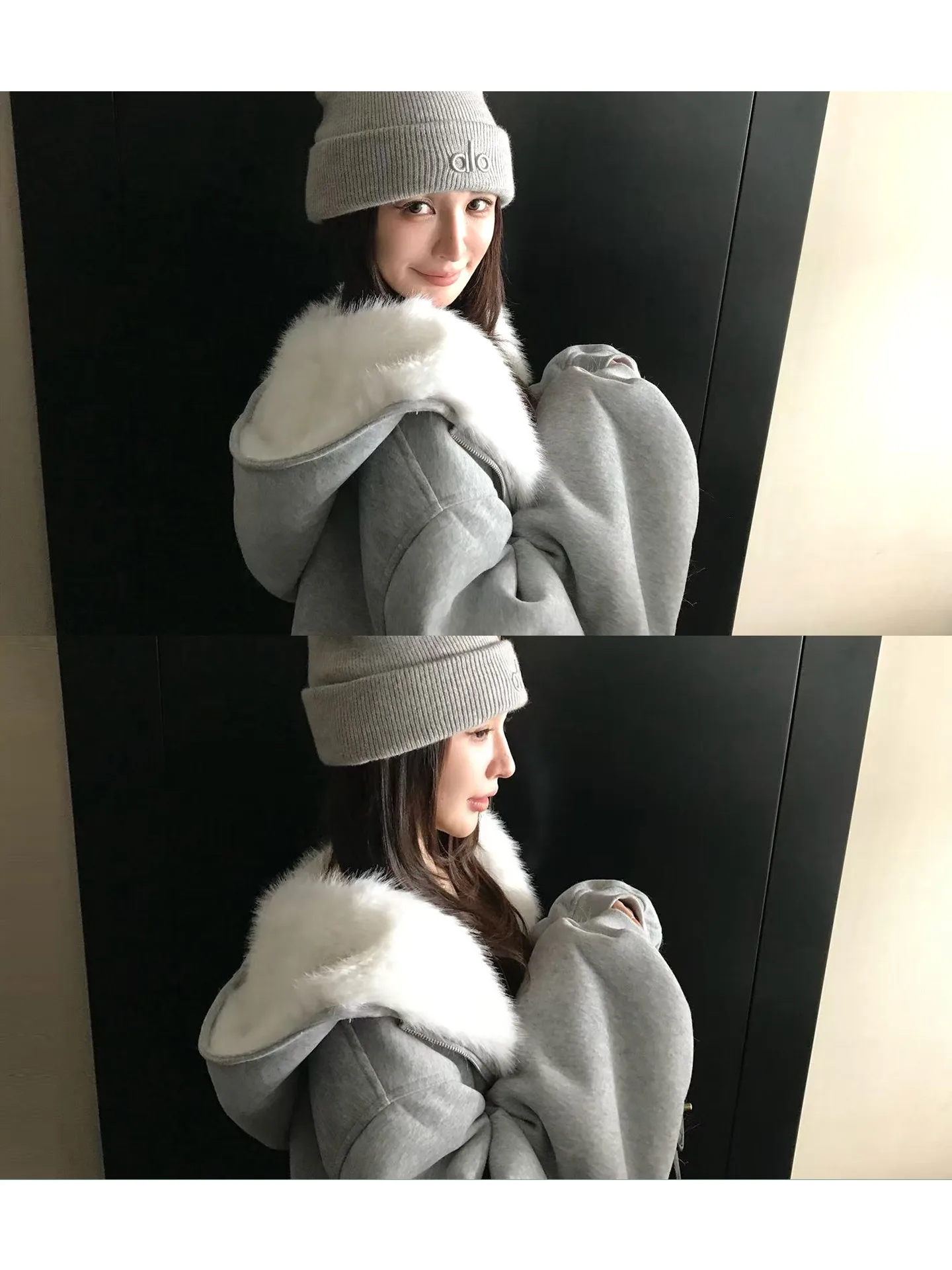 المرأة أفخم هوديي ملابس على الوجهين Thiened الجلد المدبوغ القطن Jaet مع غطاء محرك السيارة شتاء جديد Sle الدافئة ort القطن معطف الجبل النسر #5