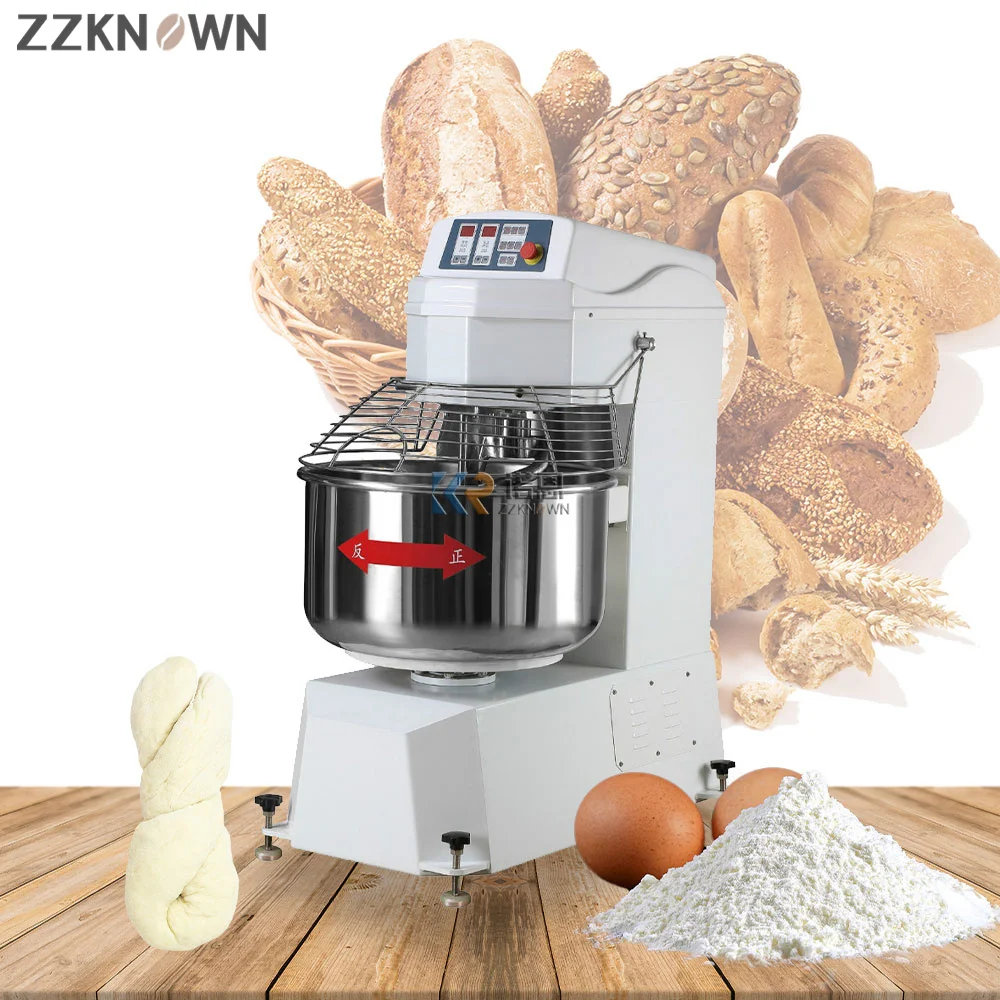 

Commercial Bread Dough Mixer Custom 50kg 75kg 100kg 125kg For Bread Baking Machine Dough Mixer Spiral Mixer