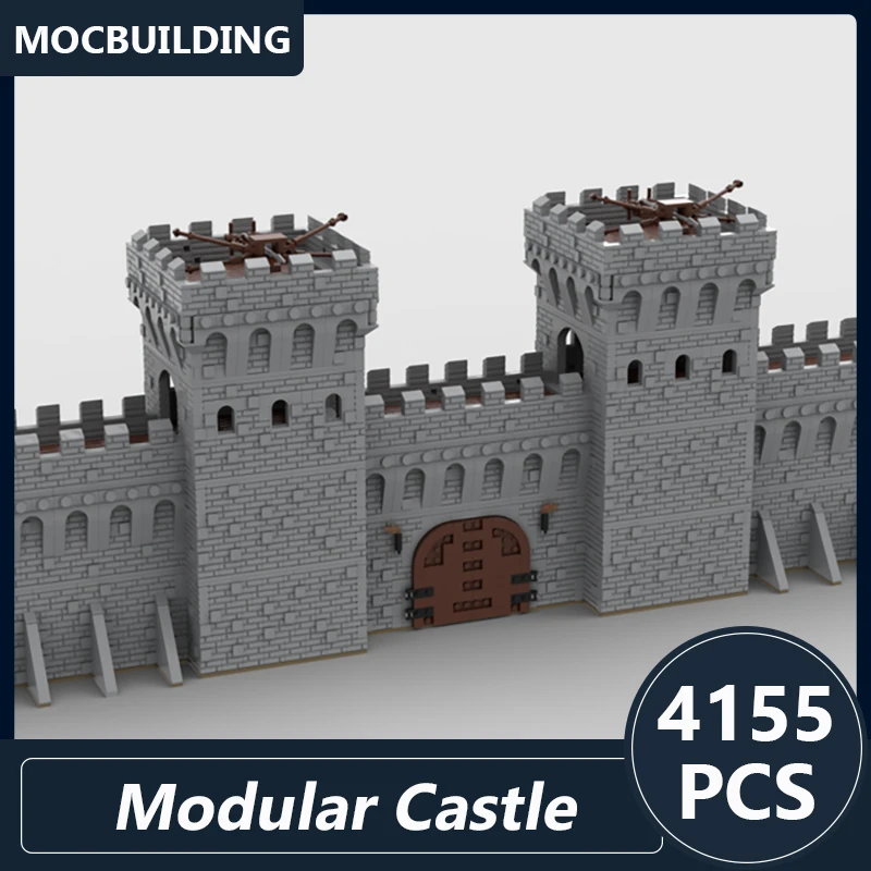 Bloques de construcción Moc para niños, juguete de ladrillos para armar Castillo Modular, juego educativo creativo, ideal para regalo, colección de 4155 piezas