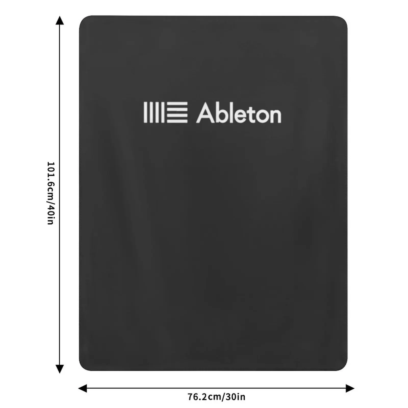 بسيطة أبلتون شعار أساسي تي شيرت رمي بطانية الثقيلة أنيمي خمر بطانية حرارية