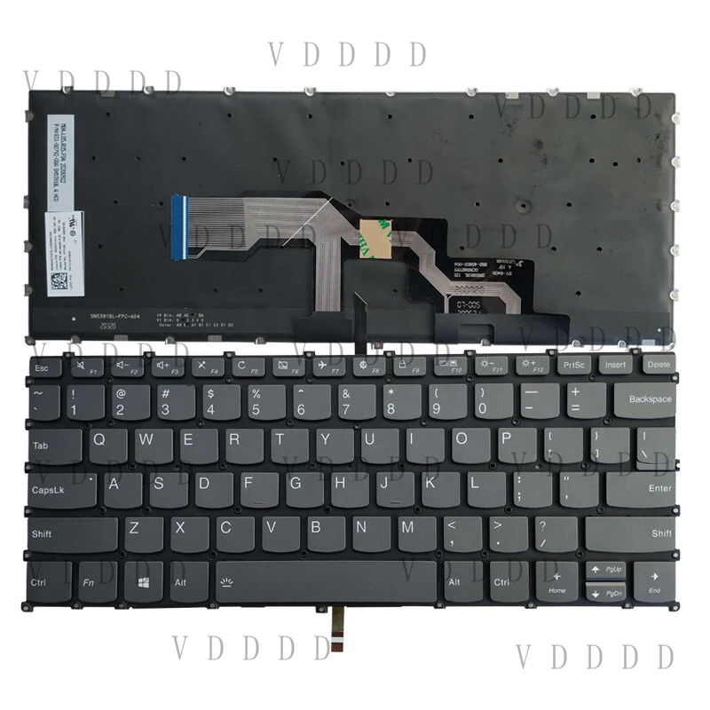 L... New for Lenovo IdeaPad S540-13API S540-13ARE S540-13IML S540-13 Keyboard US Backlit