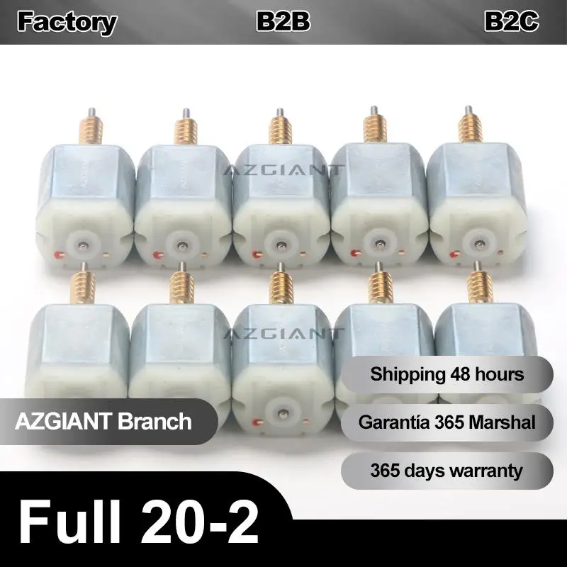 10pcs Mini Motors for VW GOL FOX Door Lock Universal Drive Side Center Control 2012-2020 BD354117 BN354X28