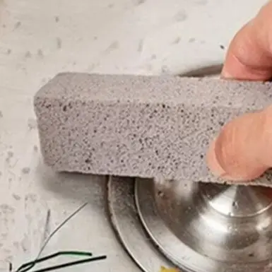 Conveniente bordes estrechos piscina azulejos estropajo inodoros uso cómodo bordes estrechos grasa de contenido del paquete