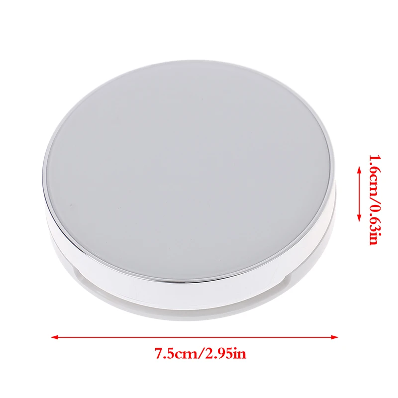1PC Empty Air Cushion Puff Box Powder Sponge Mirror Portable Cosmetic Makeup Case Container for BB Cream Foundation DIY Box