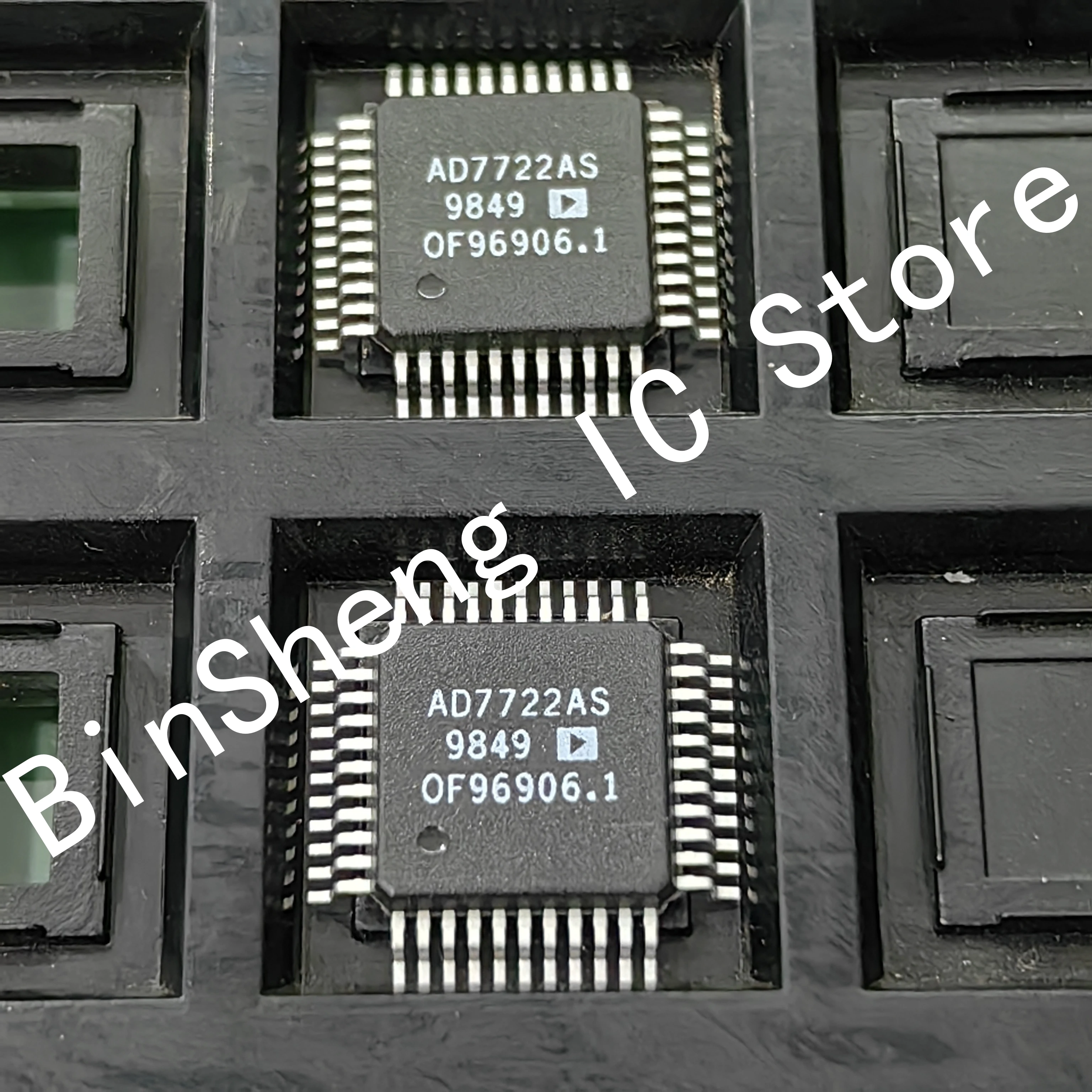 1PCS/LOT AD7722AS AD7722ASZ QFP44 Digital to analog converter ic chip