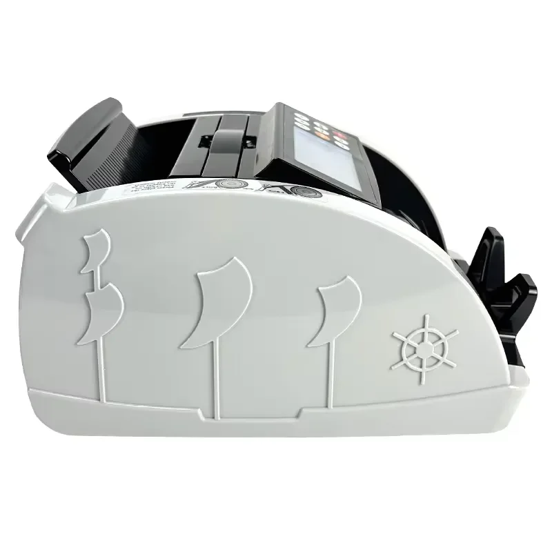 Automatic Multi-Currency Bill Counter Cash Counterfeit Detector with UV MG Detection LCD Display for USD EUR GBP JPY CAD AUD