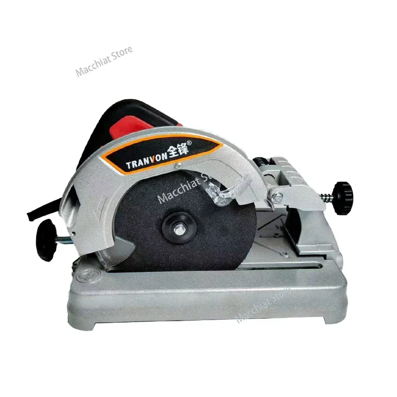 

Profile cutting machine 220V small household mini bench wood steel aluminum alloy portable grinding wheel track saw