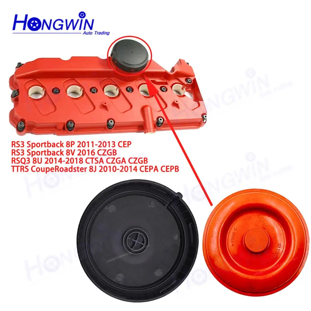 

Мембрана клапанной крышки 07K103469Q для AUDI RS3 Sportback 8P 2011-2013, 8V 2016, RSQ3 8U 2014-2018, TTRS 8J 2010-2014