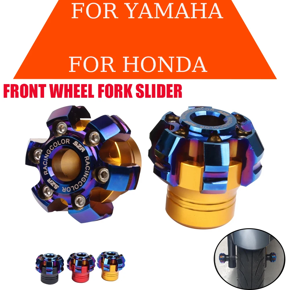 FOR HONDA ADV FORZA PCX 125 150 160 FOR YAMAHA XMAX125 NMAX 125 Front Fork Muffler Falling Protector Frame Exhaust Slider Guard