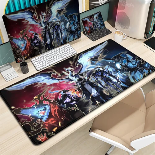 Alfombrilla de ratón de Anime de 1000x500mm, alfombrilla de goma para ratón, nivelaciones individuales, alfombrilla para teclado, ordenador, alfombrillas de escritorio para jugadores, accesorios para juegos XXL