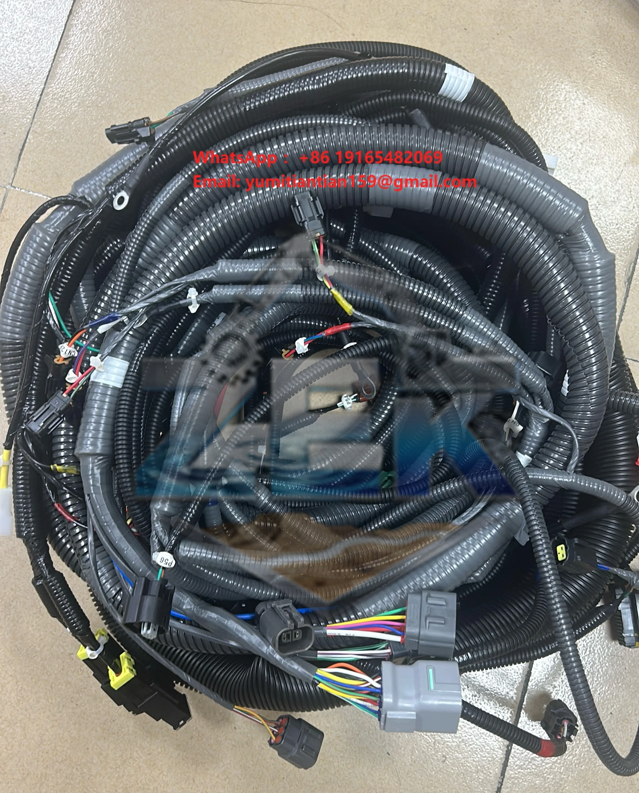 ZEK Excavator Parts Fit for Hyundai R225-7 Complete Wiring Harness 21N6-22012 21N6-00012 21N6-21021 21N6-21033 21N6-10040