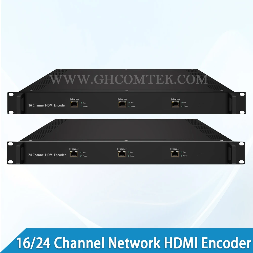 Multi-Channel Network Encoder For 8 16 24 HDMI To IP Out