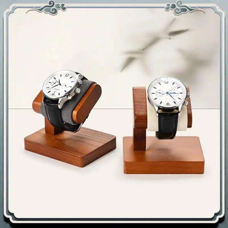 

Durable Wooden Watch Rack T-Shaped Jewelry Rack Display Stand Solid Wood Bracelet Jewelry Storage Rack Wooden T-Shaped Watchrack
