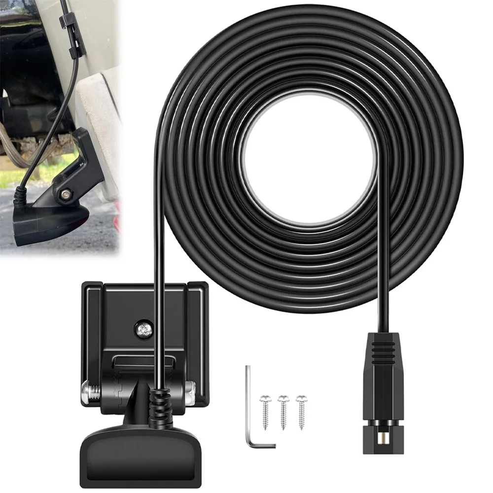 

710274-1XNT 9HW Транцевый датчик с датчиком температуры для Humminbird Helix с двухспектральным эхолотом Chirp2D Sonar20Ft Cab