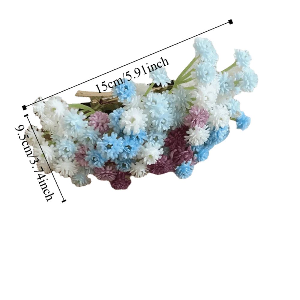 Винтажная заколка для волос с милым звездным небом и цветком, сказочная богемная заколка с цветочным принтом, элегантная заколка с имитацией цветка, тайская женская заколка для волос