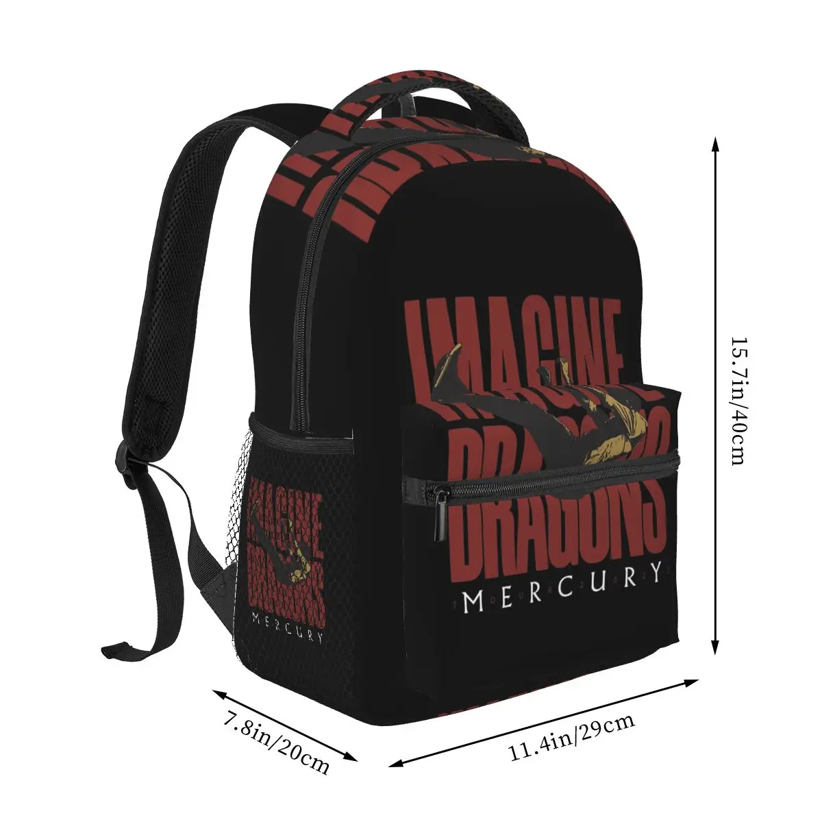 Band Imagine Dragons Rock Backpack Student Boys Girls BookBag Kids School Bag Computer Shoulder Bags for Men Women