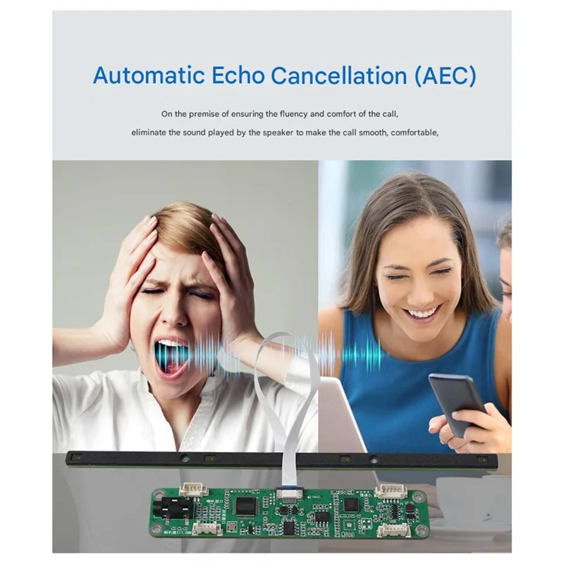 Nuovo set di microfoni direzionali a 4 array USB lineare con riduzione del rumore con pickup audio a 60 gradi con amplificatore da 3,5 mm