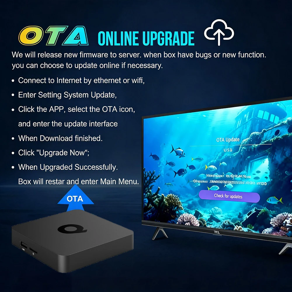 Android Smart TV Box 2026 Q1 8K Android 16 TV Box H313 Google Assistant Sprachfernbedienung Bluetooth 6.0 8GB 128GB 256GB Media Player – Detail 5