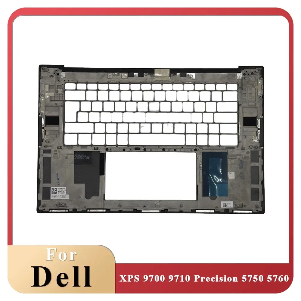 الأصلي لديل XPS 9700 9710 Percision 5750 5760 Palmrest حافظة المملكة المتحدة غطاء لوحة المفاتيح الكمبيوتر المحمول العلوي أسود 023WMY 23WMY