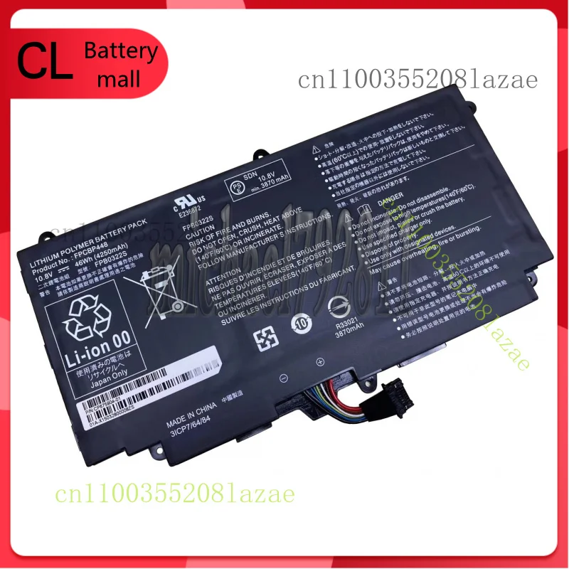 

New 46Wh Genuine FPCBP448 Battery for Fujitsu Stylistic Q775 Q736 Q737 FPB0322S