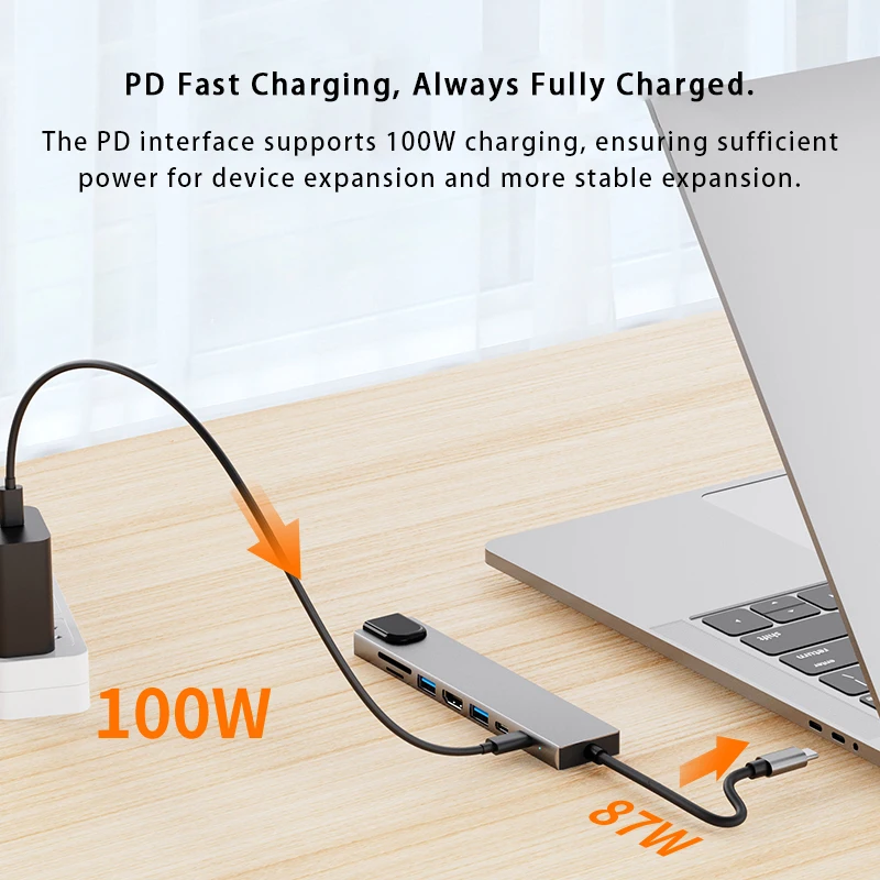 Imagem -03 - Estação de Ancoragem Multifuncional tipo c Usb-c em Adequada para Notebook