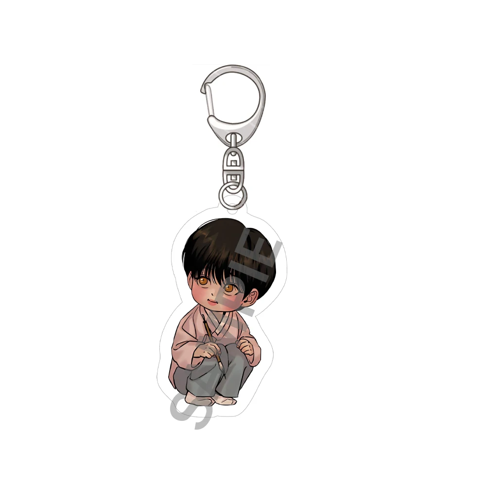 Anime Painter of The Night Keychain Yeon Seung Ho Acrylic Key Chain Gift Korean Cartoon BL Manga Key Ring Fans Bag Pendant