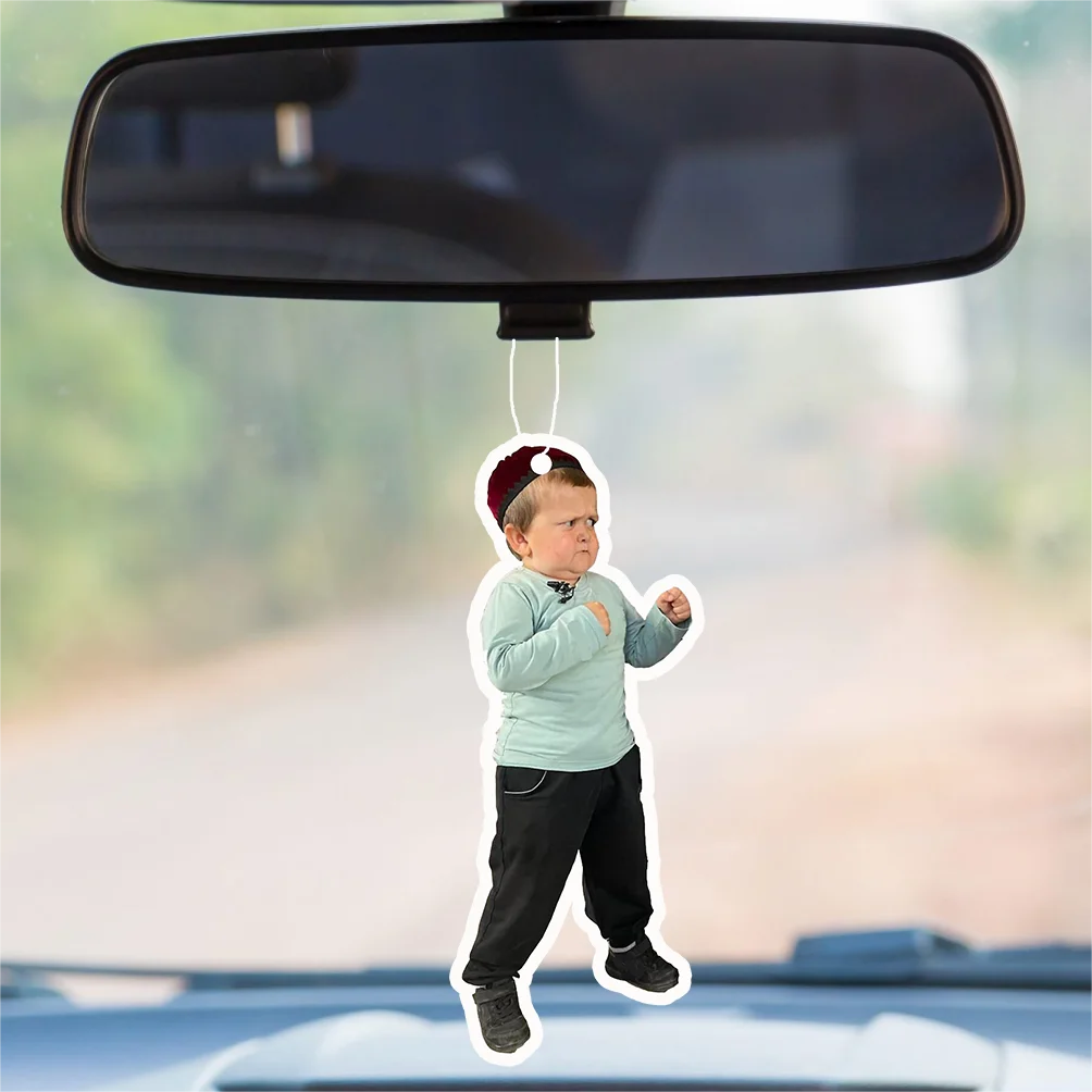 1/3pcs Fun Car Aromatherapy Car Fragrance Perfume Car Air Freshener Mirror Car Interior Accessories Pendant Outlet Perfume