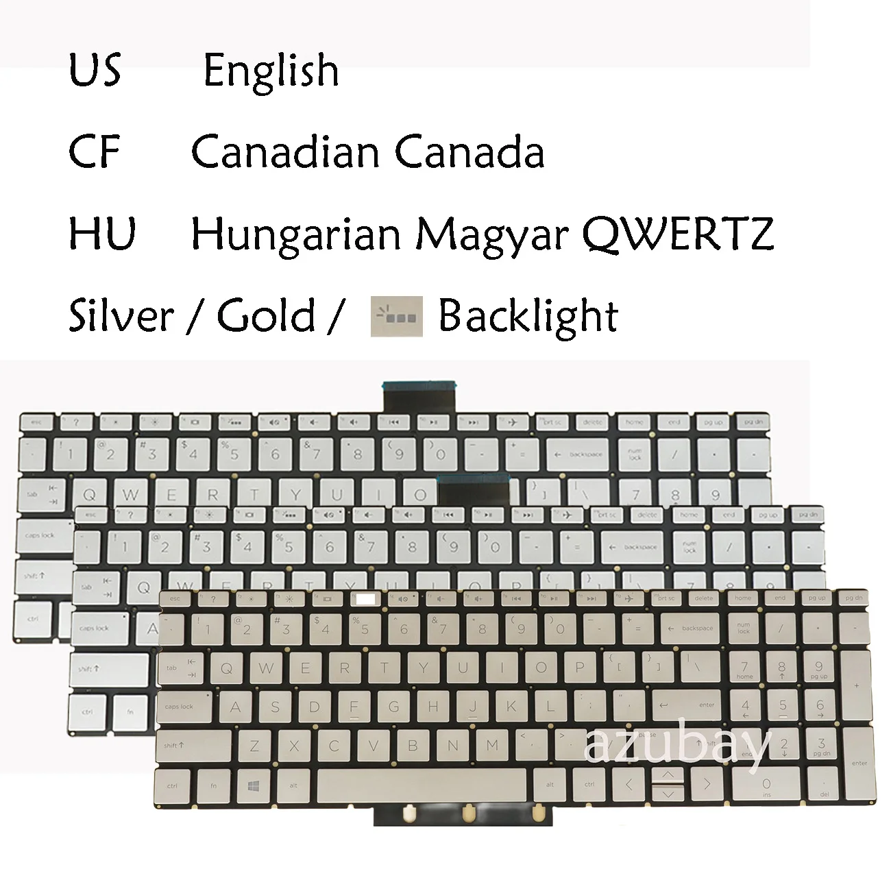 

Backlit Keyboard For HP Pavilion 15-cs 15-cw 15g-dr 15g-dx 15m-cn 15m-cp 15m-dr 15m-ds 15q-ds 15s-du, Hungarian US Canadian