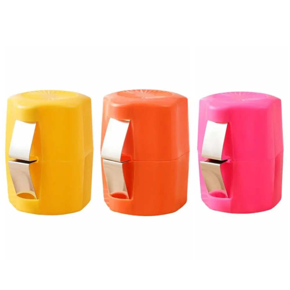 Plum Blossom Shape Eggshell Opener Professional Cylindrical Egg Shell Separator Plastic Egg-shaped Groove Egg Breaker Kitchen