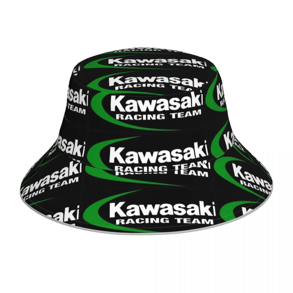 Men Women Moto K-Kawasakis Bucket Hat Foldable Fisherman Hats Summer Trendy Hunting Caps Street Style Custom DIY Sunscreen Hat