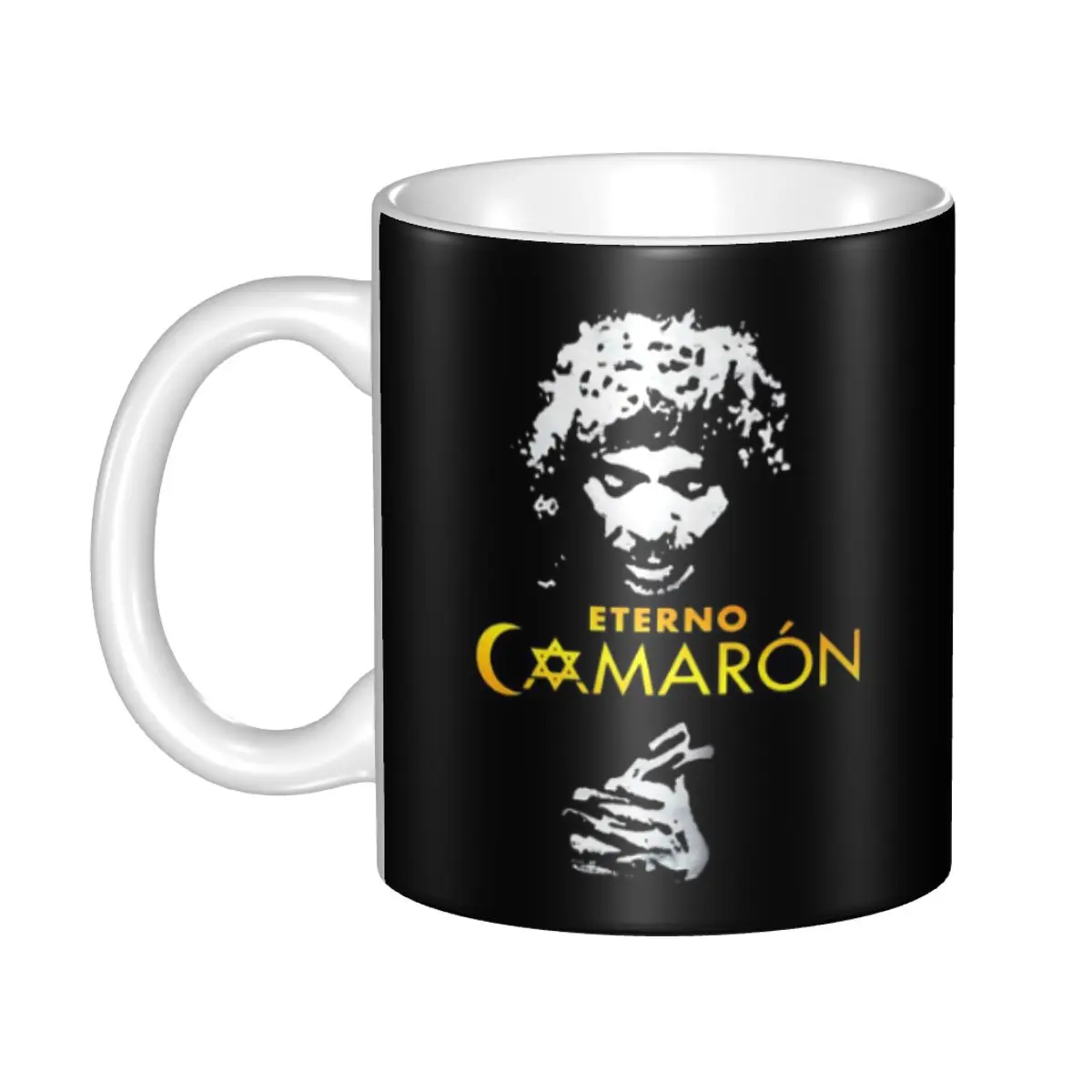 

Flamenco Singer Camaron De La Isla Coffee Mugs DIY Custom Ceramic Mug Cup Creative Gift